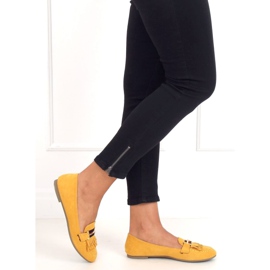 Dame loafers honning 88-381 Gul 2