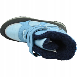 Kappa Great Tex Jr 260558K-6467 vintersko sort blå 2