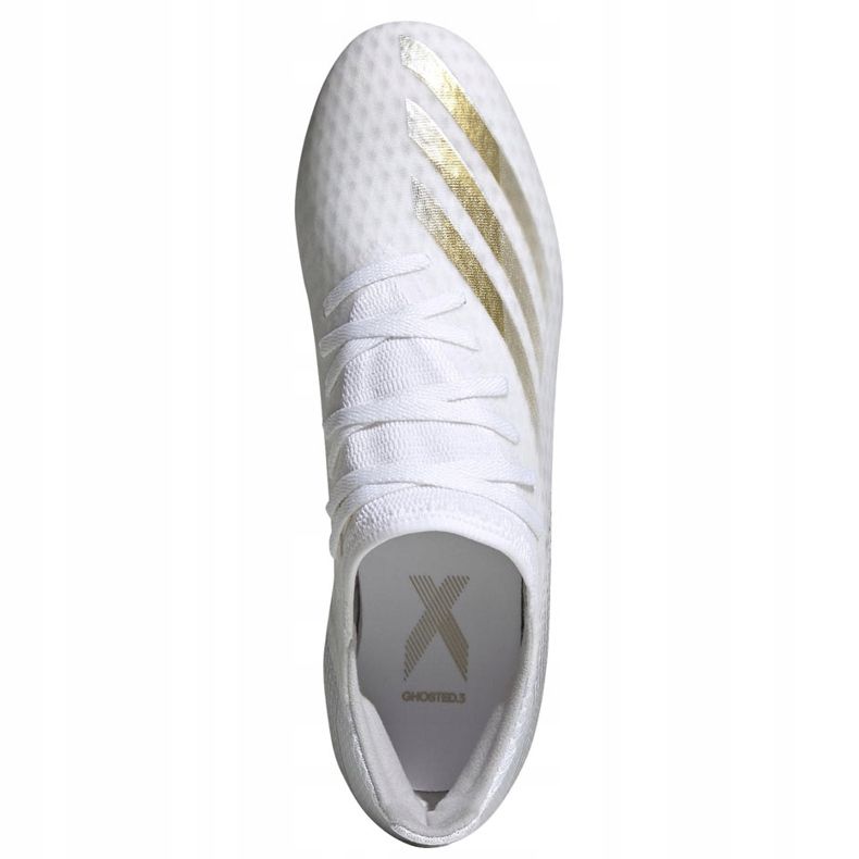 Adidas X GHOSTED.3 Fg EG8193 fodboldstøvler hvid 1