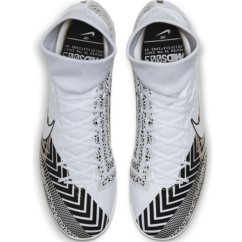 Nike Mercurial Superfly 7 Academy Mds Tf BQ5435 110 fodboldsko hvid 1