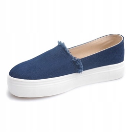 Slip On Jeans 80138 Marineblå 1