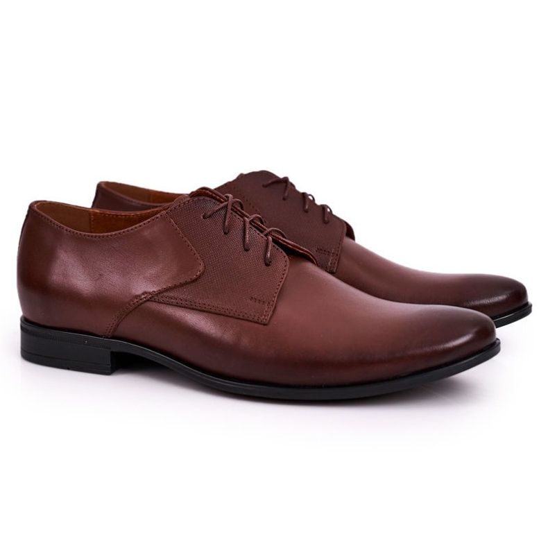 Bednarek Polish Shoes Herresko i læder Bednarek Brown brun 2