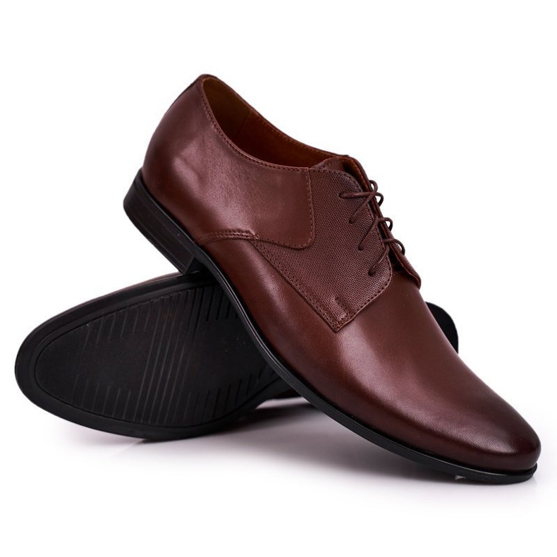 Bednarek Polish Shoes Herresko i læder Bednarek Brown brun 1