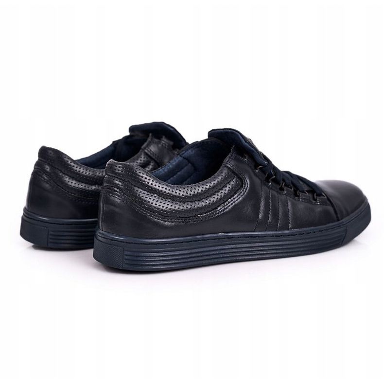 Bednarek Polish Shoes Herresko Sko Sneakers Bednarek Marineblå 1