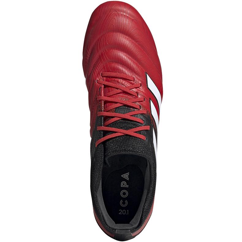 Adidas Copa 20.1 Fg EF1948 fodboldstøvler flerfarvet rød 1