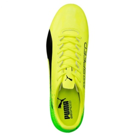 Fodboldstøvler Puma Evo Speed ​​17.4 Fg M 104017 01 grøn 1