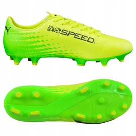 Fodboldstøvler Puma Evo Speed ​​17.4 Fg M 104017 01 grøn 2