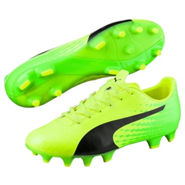 Fodboldstøvler Puma Evo Speed ​​17.4 Fg M 104017 01 grøn 3