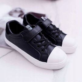Børnesneakers med velcro Big Star DD374108 Sort ['sort'] 2