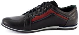 Herres casual sko 1476G sort 2