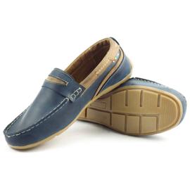 Herresko loafers 295 marineblå 2