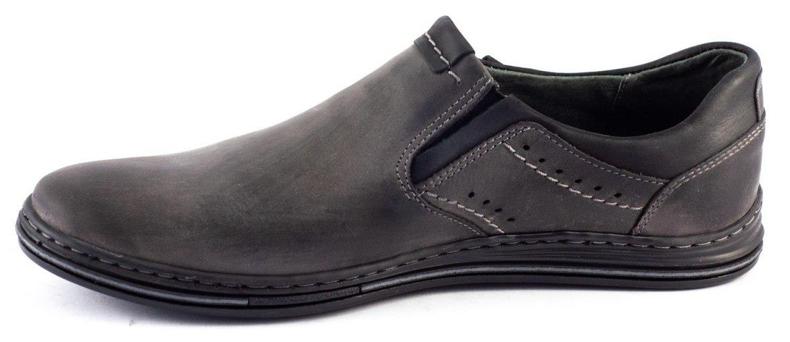 Polbut Grå slip-on 401 herresko 2