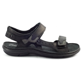 Polbut Sorte sandaler 277 2