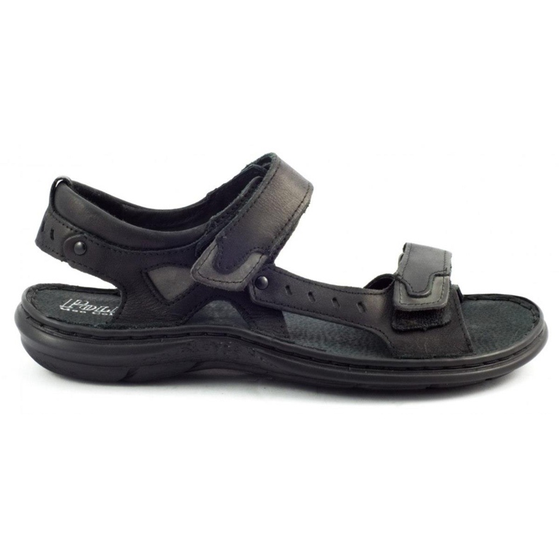 Polbut Sorte sandaler 277 2