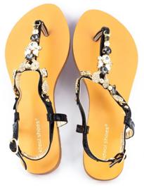 Sorte sandaler 6506 til kvinder 2