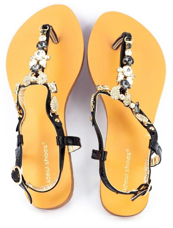 Sorte sandaler 6506 til kvinder 2