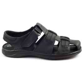 Polbut Sorte SA07 sandaler 1