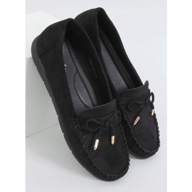 Sorte kvinders loafers RQ-2 Sort 1