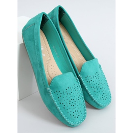 Grønne openwork loafers XR-1R6 Grøn 1
