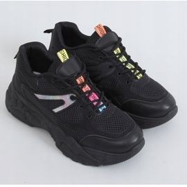 Sort BM-590 Allblack sportssko til kvinder 1
