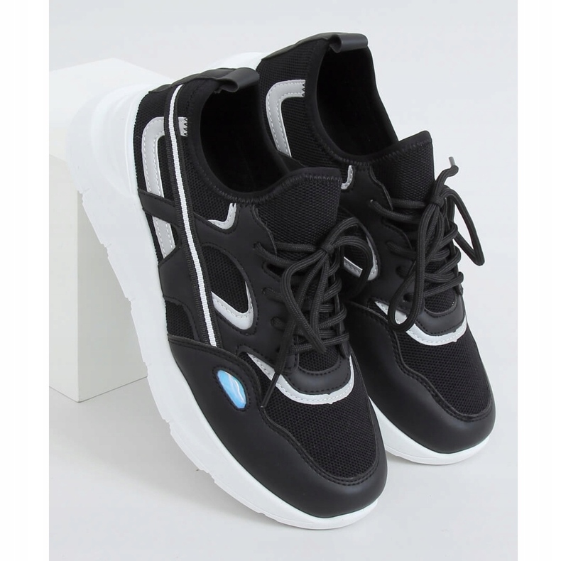 Sorte sportssko B0-560 Sort 1