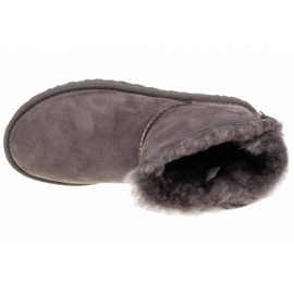 Ugg Mini Bailey Bow Ii W 1016501-GRÅ sko sort 2