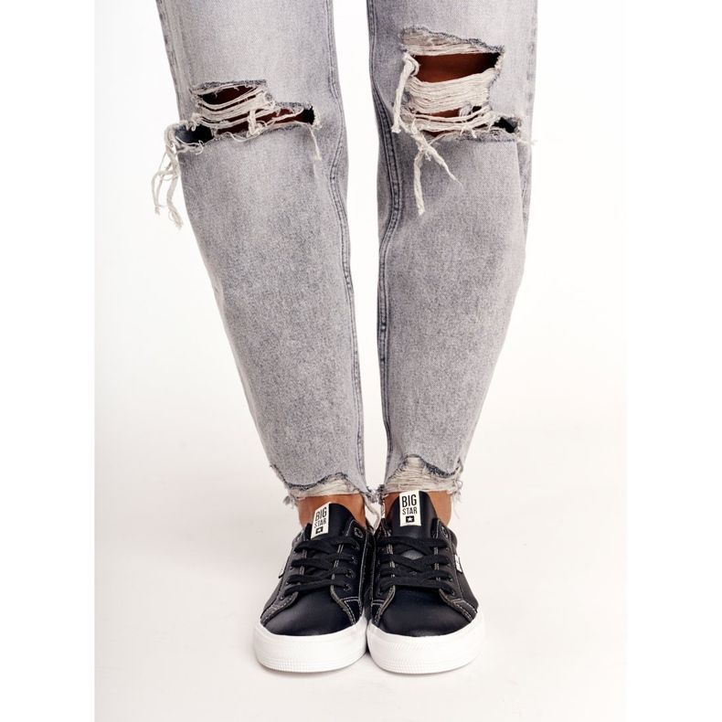 Kvinder Sneakers Big Star Sort EE274315 2
