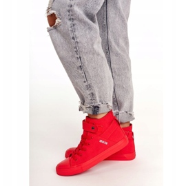 Kvinder Sneakers Big Star Rød FF274580 1