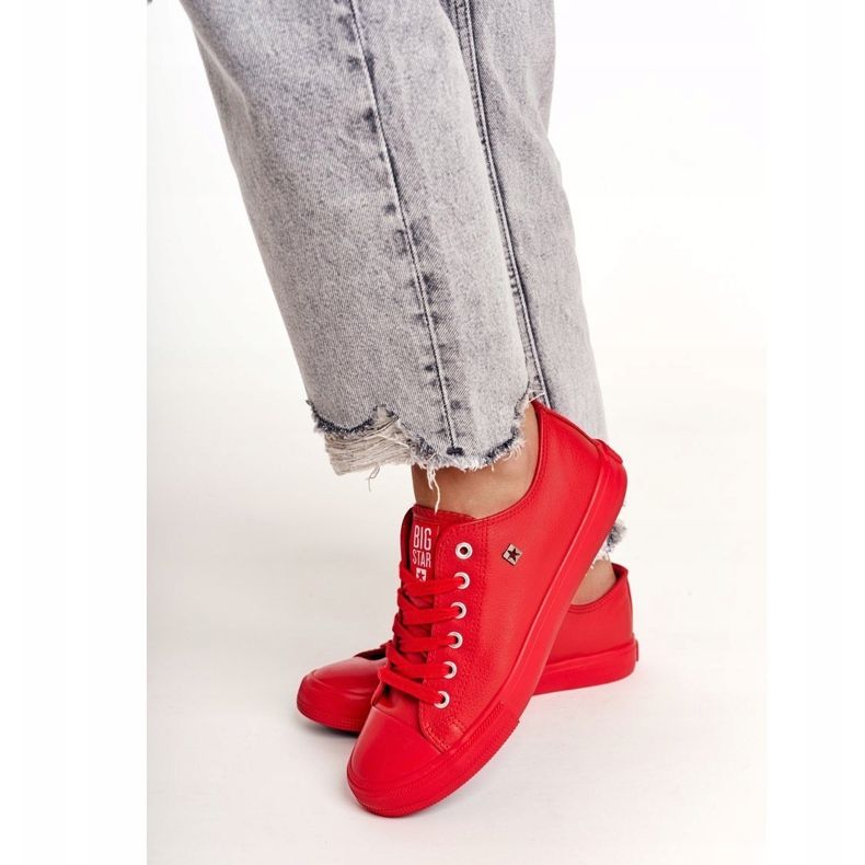 Kvinder Sneakers Big Star Rød V274872 2
