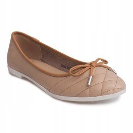Ballerinas Med Sløjfe CS003 Beige 1