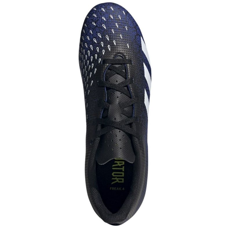 Adidas Predator Freak.4 FxG M FY0625 fodboldstøvler hvid, sort, royal sort 2