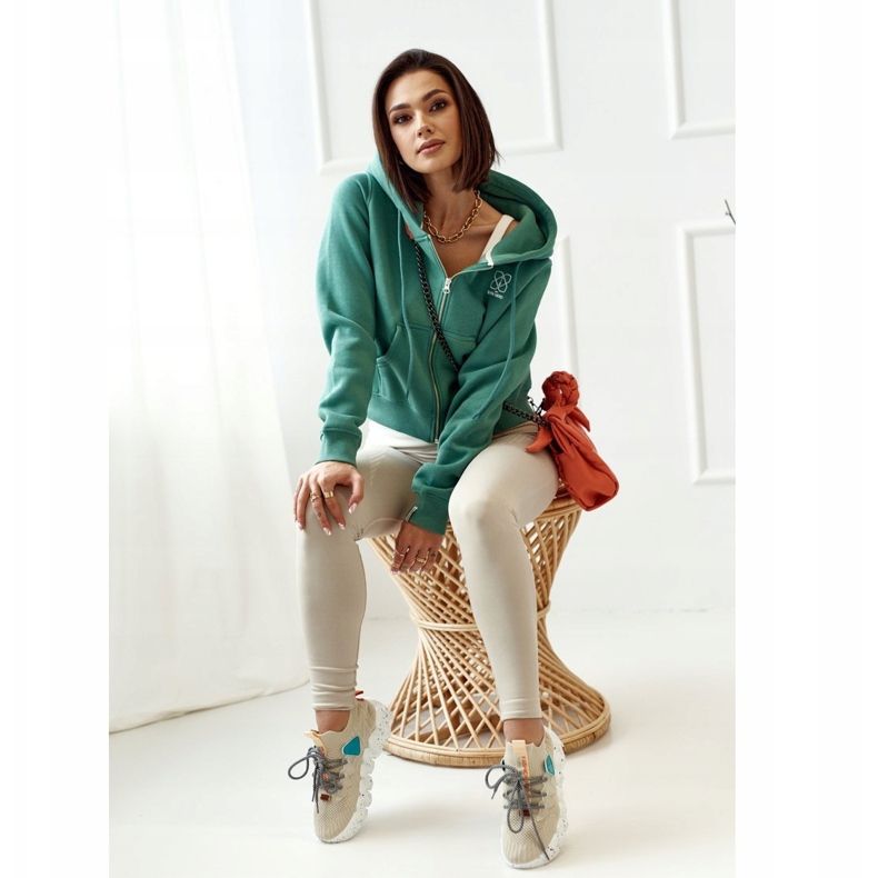 PS1 Sportsokker til kvinder Beige Fashion Pioneer brun 2