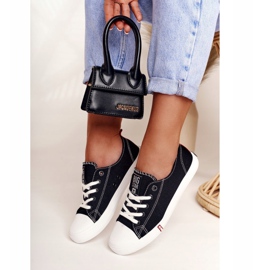 Kvinder Sneakers Big Star FF274085 Sort og rød 2