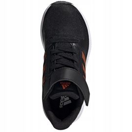 Adidas Runfalcon 2.0 børnesko sort og orange FZ0116 1