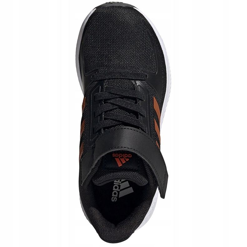 Adidas Runfalcon 2.0 børnesko sort og orange FZ0116 1