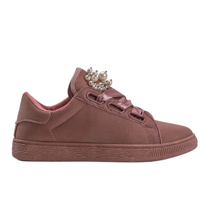 Lyserøde sneakers med pink Pearl 1