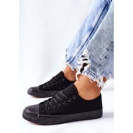 PS1 Kvinders klassiske sorte Omerta sneakers 1