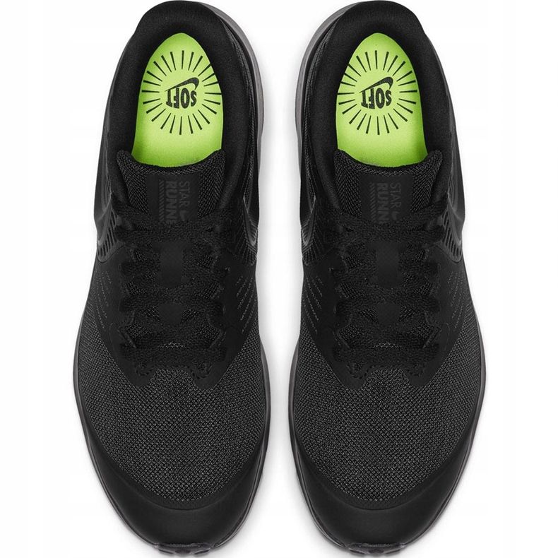 Nike Star Runner sorte børnesko AQ3542 003 1