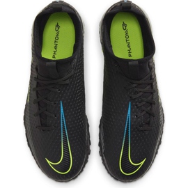 Nike Phantom Gt Academy Df Tf Junior CW6695 090 fodboldsko sort sort 1