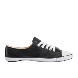 Klassiske sneakers Materiale D-3 Sort 1