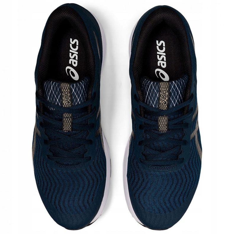 Mænds Asics Patriot 12 løbesko marineblå 1011A823 402 1