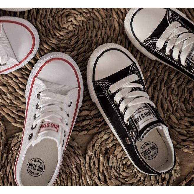Børnesko Sneakers Big Star Sort FF374206 1