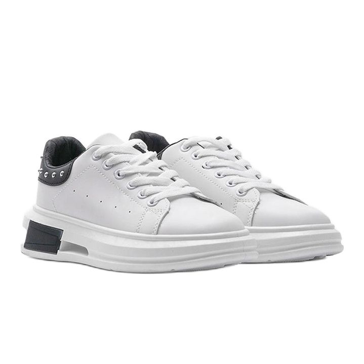 Taranto sort -hvide sneakers til kvinder 1
