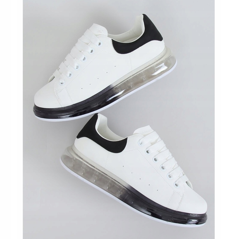 Ombre sneakers N03 HVID / SORT 1