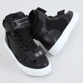 Sorte sneakers LA139P Sort 1