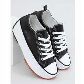 Designer sneakers med sort VL138 Sort sål 1