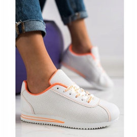 SHELOVET Openwork Sneakers Super hvid 2