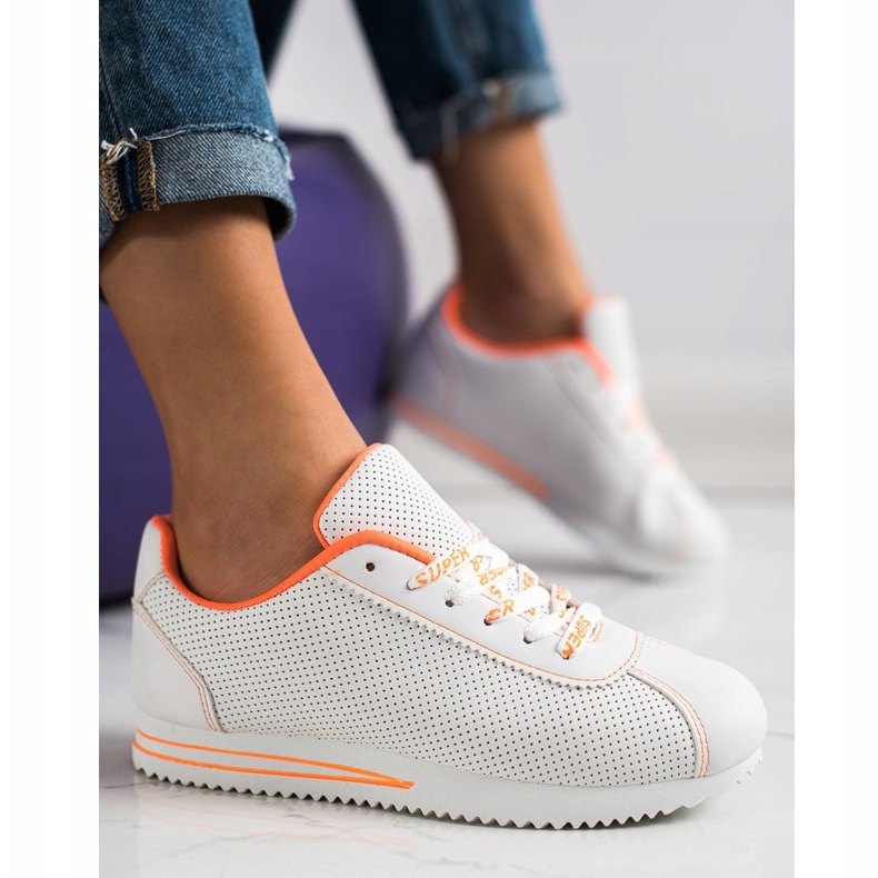 SHELOVET Openwork Sneakers Super hvid 2