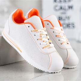 SHELOVET Openwork Sneakers Super hvid 1