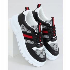 Design sorte sportssko 205081 Sort flerfarvet 1